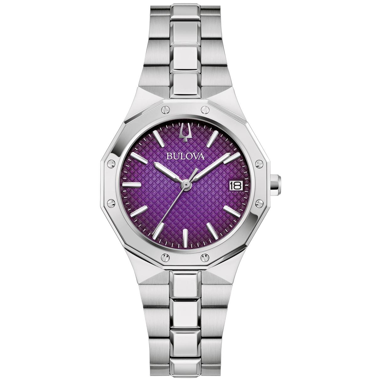 96M168 Reloj Bulova Prestige de dama correa de metal