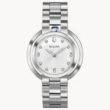 96P184 Bulova  Rubaiyat Diamante Reloj para Dama