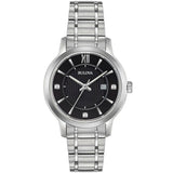 96P185 Funda Brillo Bulova Diamond relojes de pulsera