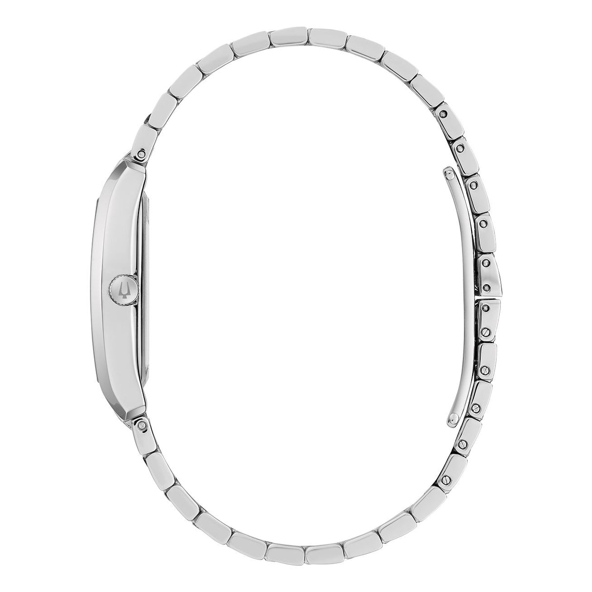 96P232 Reloj Bulova Diamond de dama pulsera de metal 30 mm