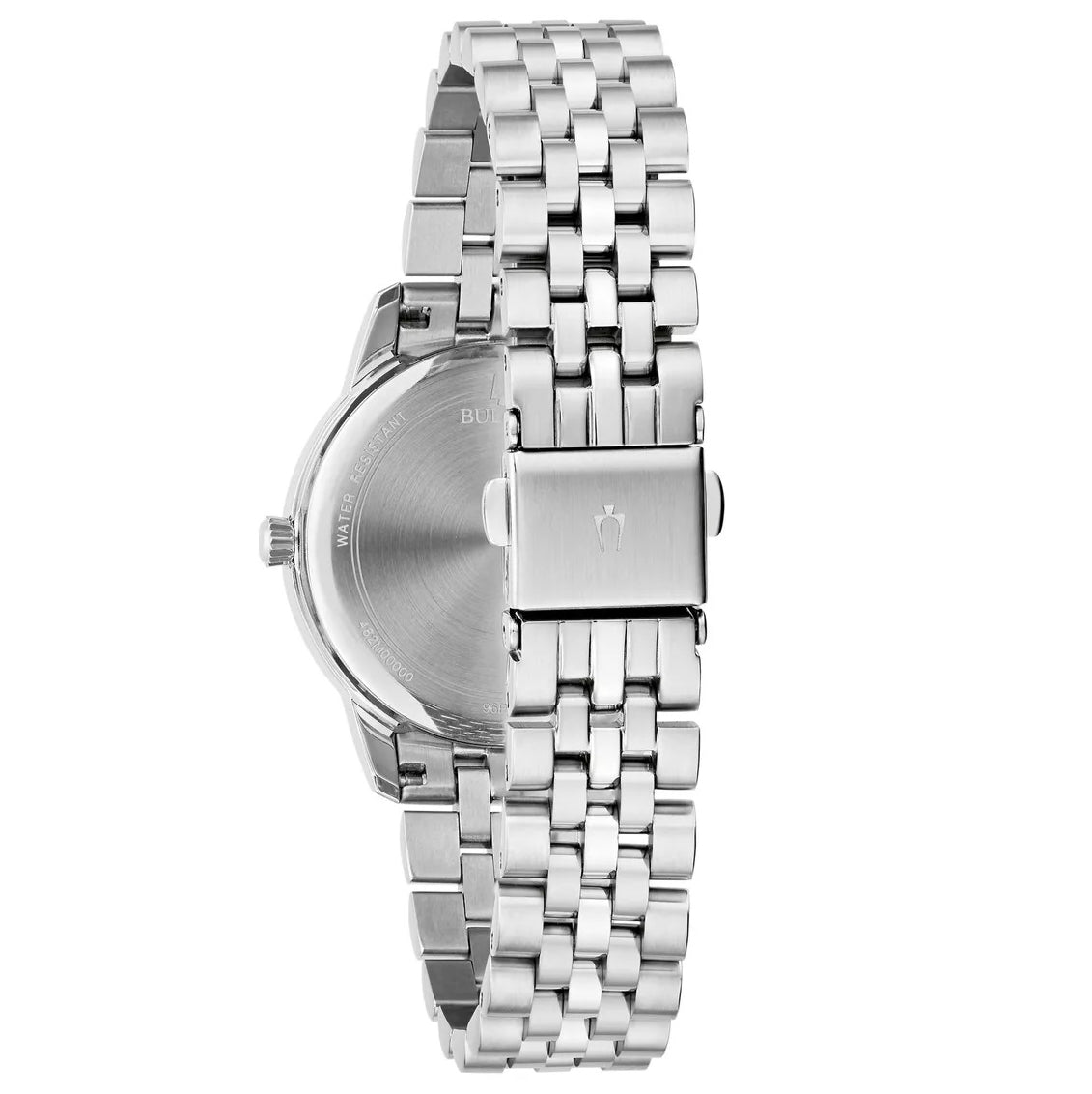 96P259 Reloj Bulova para dama pulsera de metal