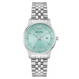 96P259 Reloj Bulova para dama pulsera de metal