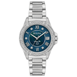 96R215 Reloj Bulova Marine Star de mujer correa de metal