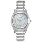 96R216 Bulova Classic Reloj de dama pulsera de acero inoxidable 31 mm