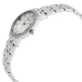 96X155 Reloj Bulova Crystal de dama pulsera de metal 27 mm