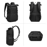 9761  Mochila Ozuko Impermeable Rolltop de 30L