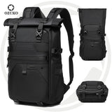 9761  Mochila Ozuko Impermeable Rolltop de 30L