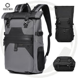 9761  Mochila Ozuko Impermeable Rolltop de 30L