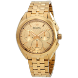 97A125 Bulova Curv Reloj para Hombre Pulsera de Metal Análogo