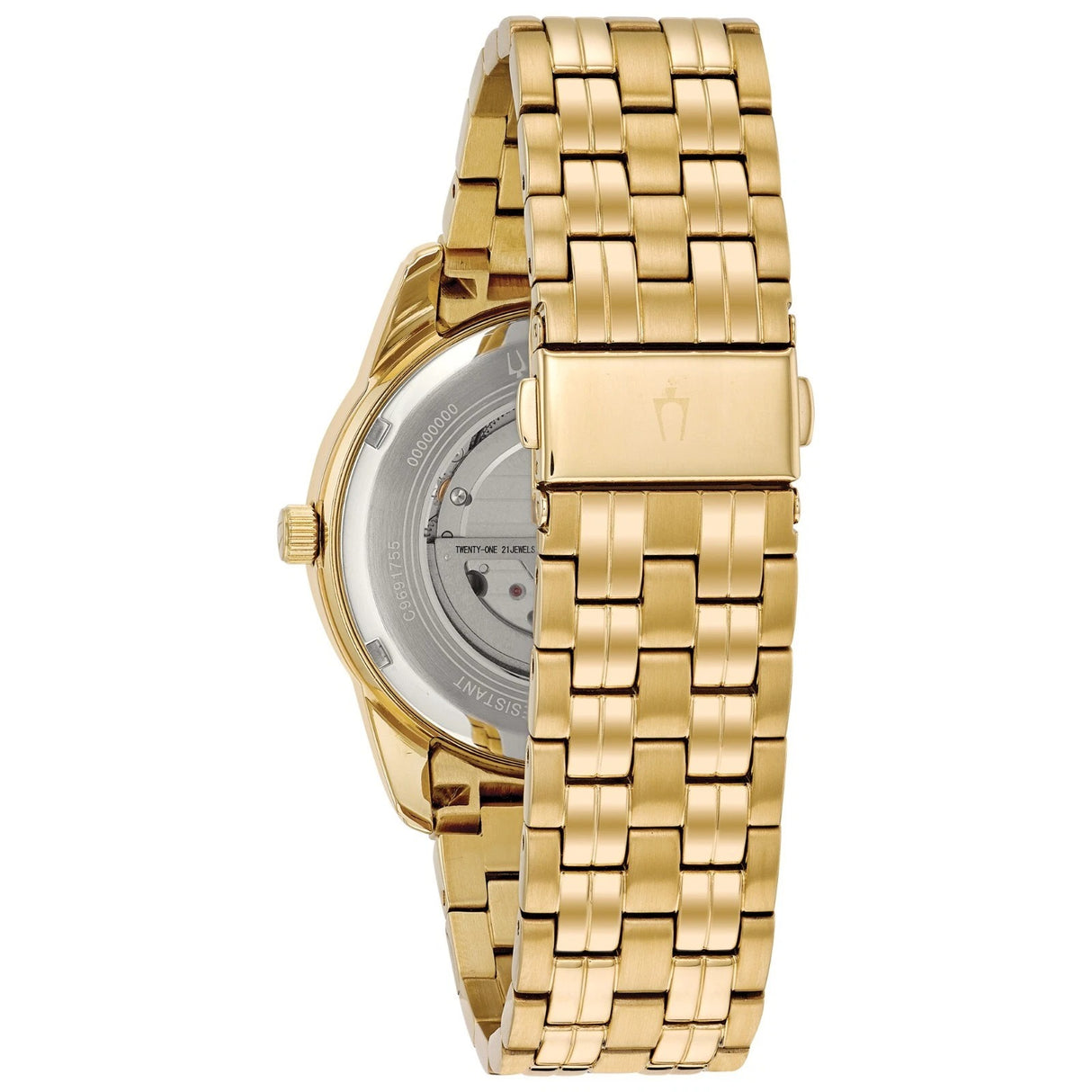 97A132 Bulova Reloj Análogo para Hombre Pulsera de Metal