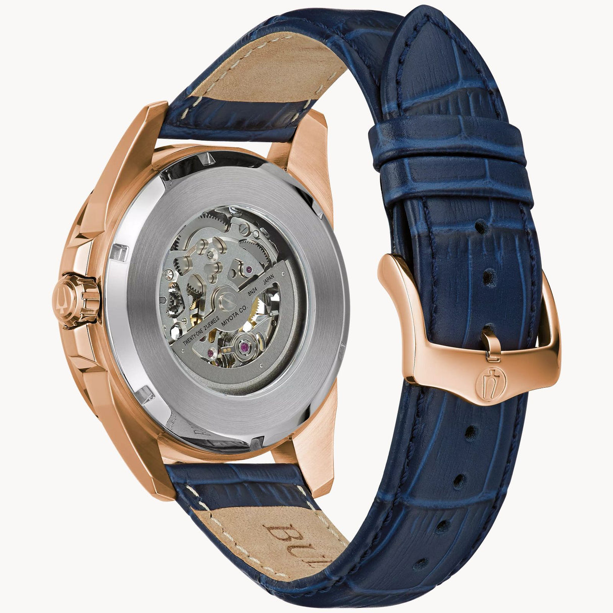 97A161 Reloj Bulova Sutton de caballero pulsera de piel