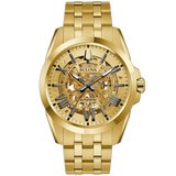97A162 Reloj Bulova Sutton de caballero pulsera de metal 43 mm