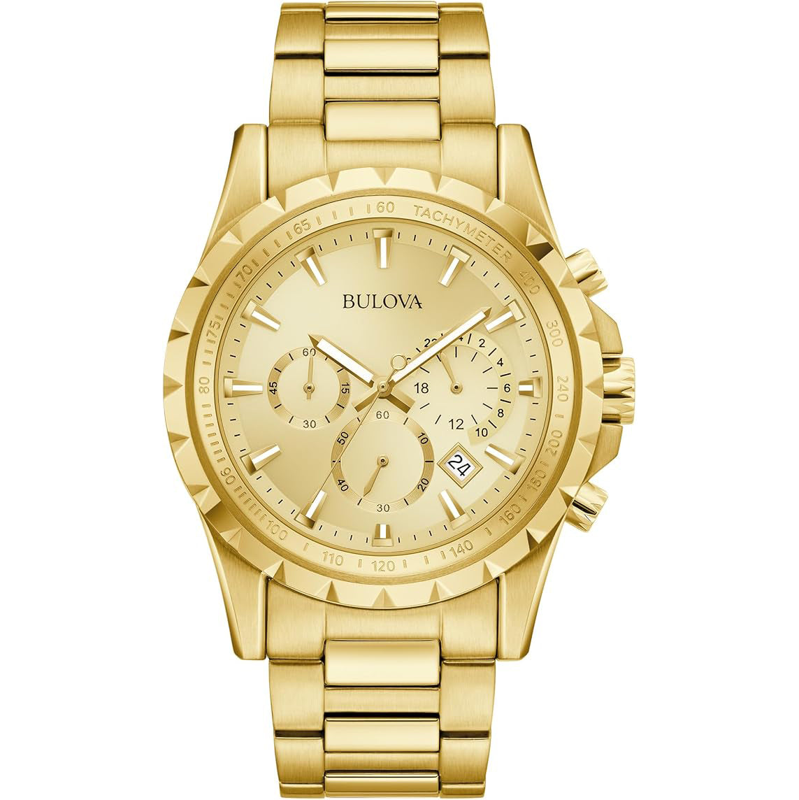 97B119 Reloj Bulova Dress Classic de hombre banda de acero inoxidable