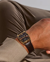 97B198 Reloj Bulova Frank Sinatra de hombre correa de cuero