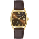 97B198 Reloj Bulova Frank Sinatra de hombre correa de cuero