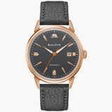 97B206 Reloj Bulova Summer Wind Frank Sinatra de caballero banda de piel