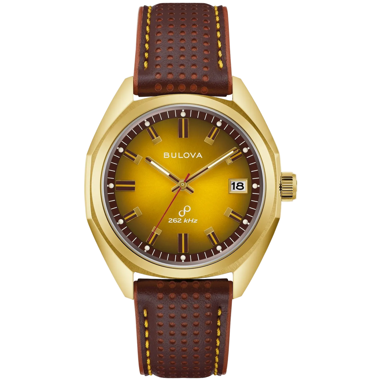 97B214 Reloj Bulova Jet Star de hombre correa de piel 40 mm