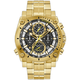 97B218 Reloj Bulova Precisionist de hombre pulsera de metal 46 mm