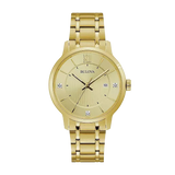 97D117 Reloj Bulova Diamond para hombre