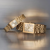 97D120  Bulova Reloj Diamond Champagne