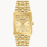 97D120  Bulova Reloj Diamond Champagne