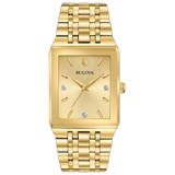 97D120  Bulova Reloj Diamond Champagne
