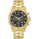 97D126 Reloj Bulova Diamond de hombre correa de metal