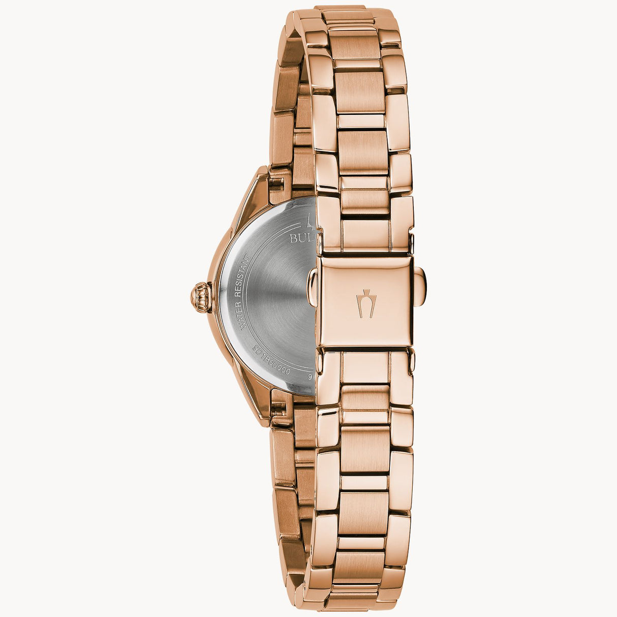 97P151 Reloj Bulova Sutton de dama pulsera de metal 28 mm