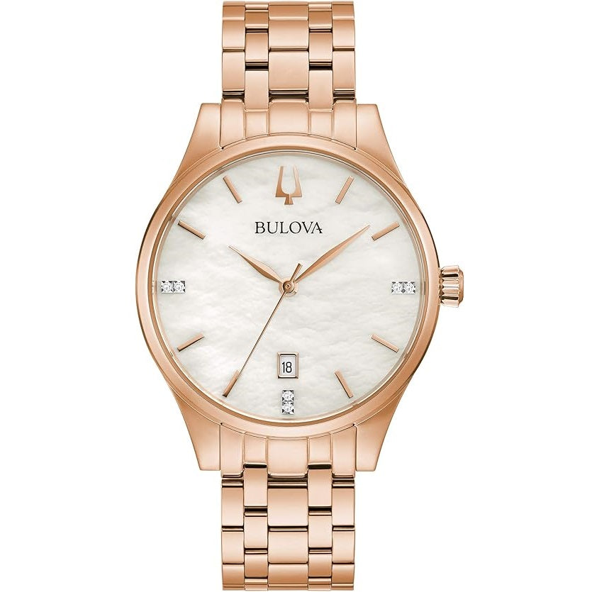 97P152 Reloj Bulova Diamond Clásico para Dama