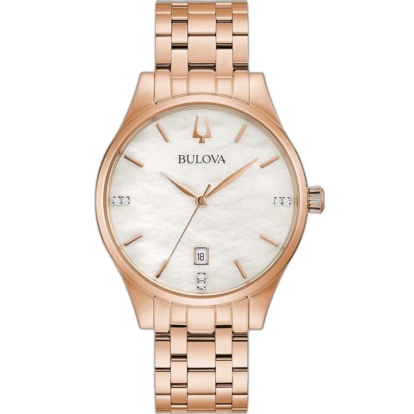 97P152 Reloj Bulova Diamond Clásico para Dama
