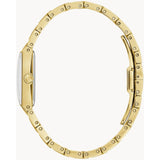 97P167 Reloj Bulova Quadra de dama banda de metal
