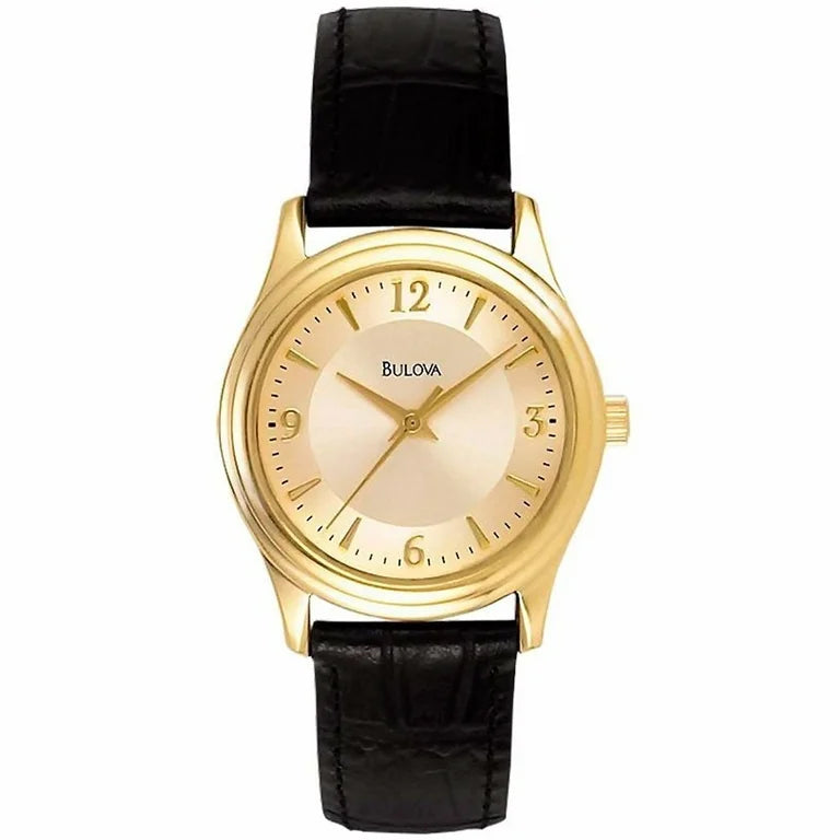 97V25 Reloj Bulova Corporate de dama pulsera de piel 30 mm