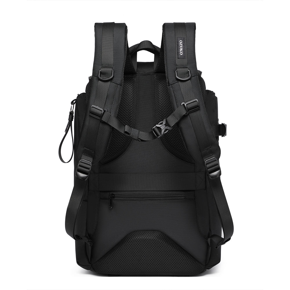 9840 Mochila Ozuko Universitaria impermeable varios colores