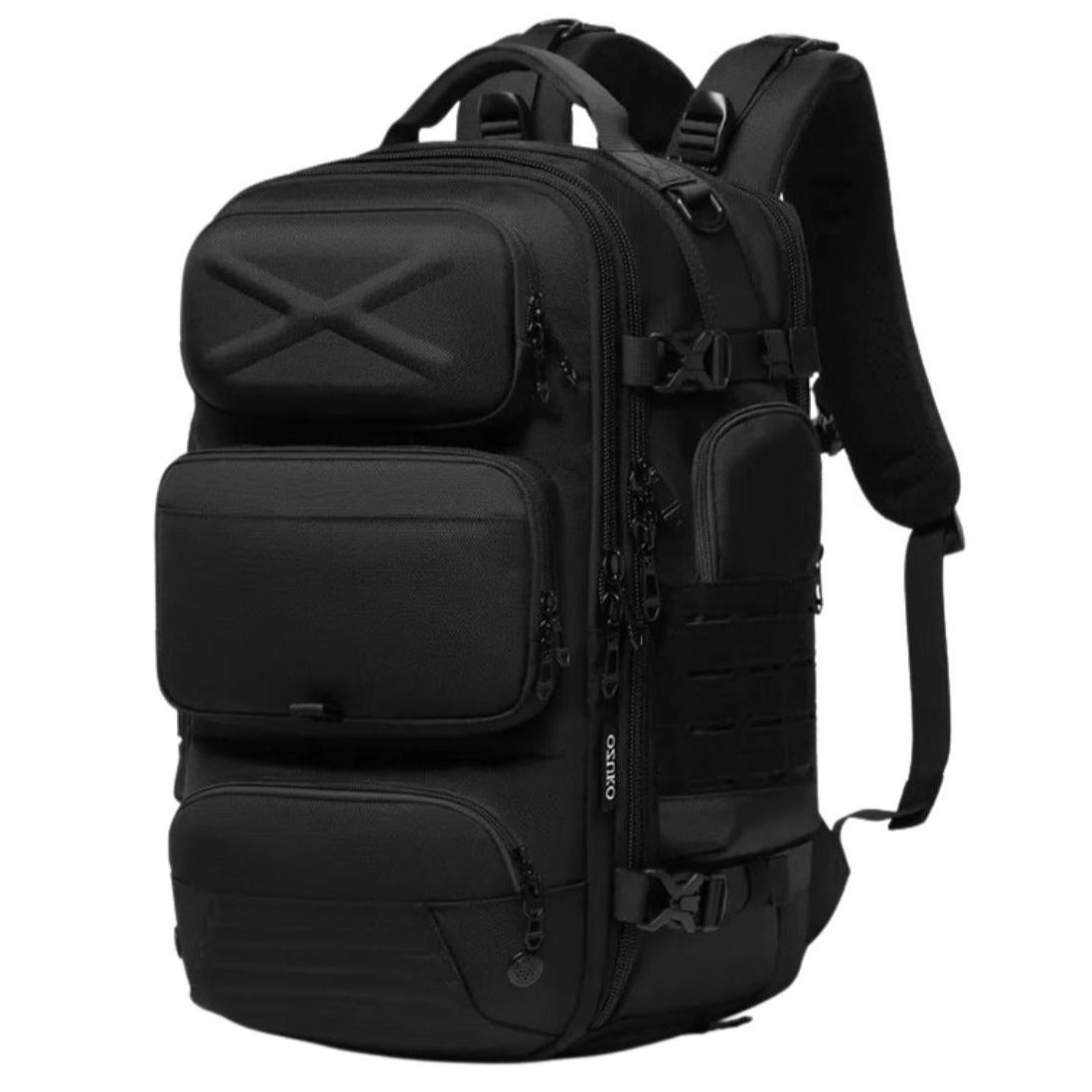 OZUKO 9842S Mochila de Viaje para Laptop – Puerto USB, Resistente al Agua