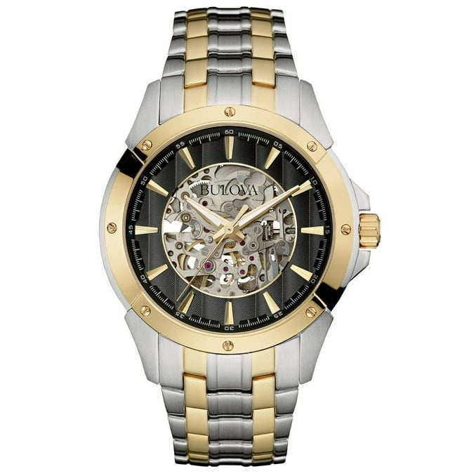 98A146 Reloj Bulova Esqueleto Automático  para Hombre