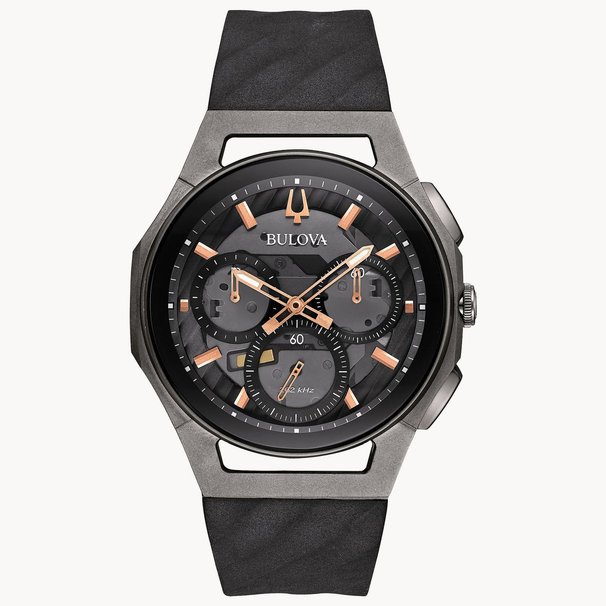 98A162 Reloj Bulova Curv de hombre pulsera de resina