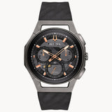 98A162 Reloj Bulova Curv de hombre pulsera de resina