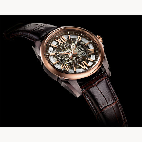 98A165 Reloj Bulova Sutton para caballero correa de piel