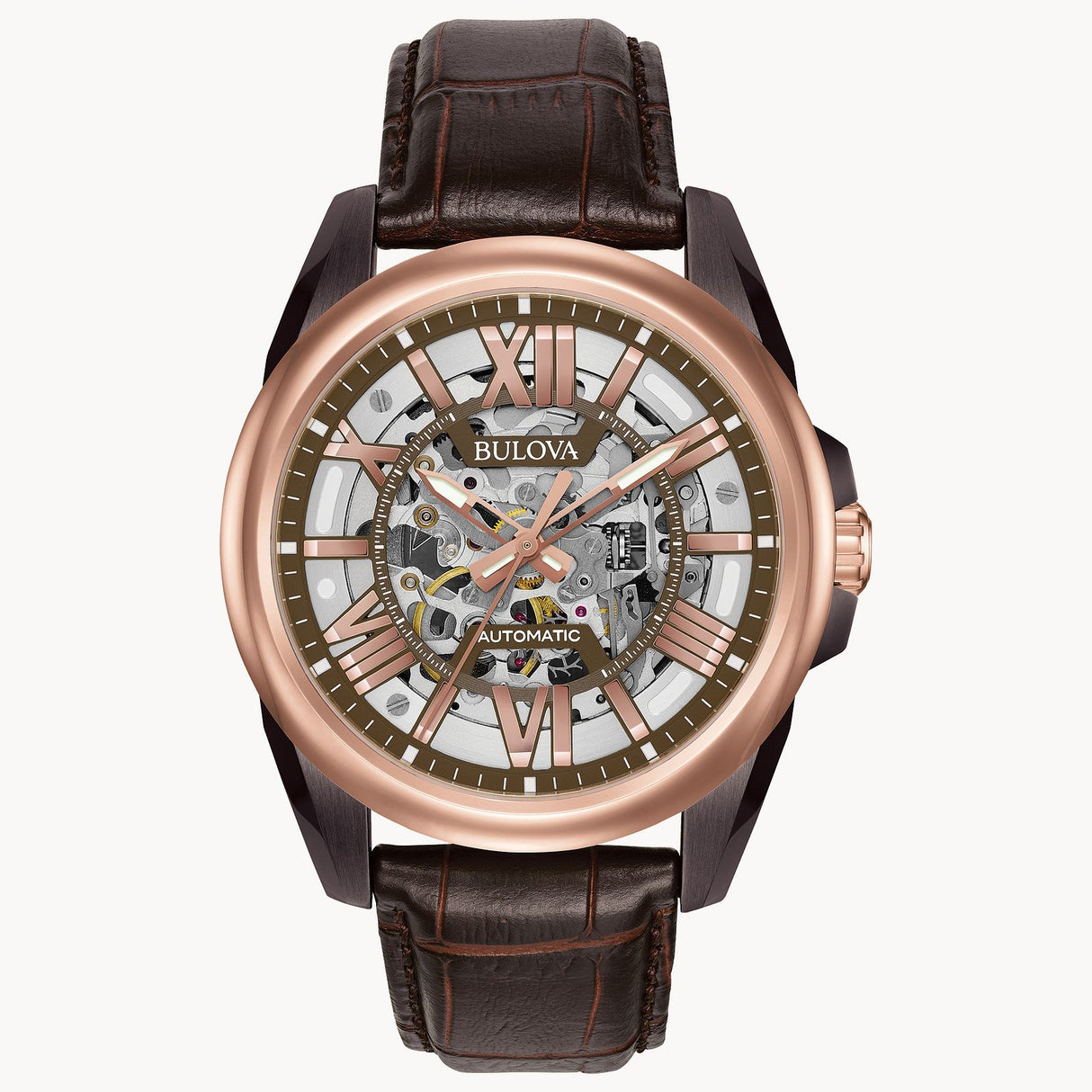 98A165 Reloj Bulova Sutton para caballero correa de piel
