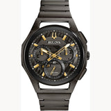 98A206 Reloj Bulova de caballero pulsera de metal 44mm