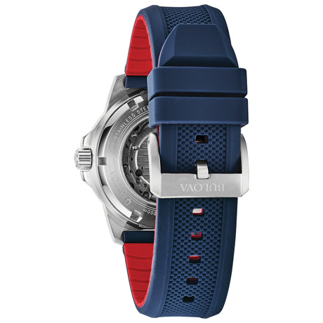 98A225 Reloj Bulova Marine Star de hombre pulsera de resina 44 mm