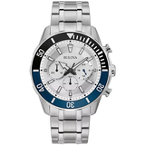 98A257 Reloj de Vestir Bulova con Cronógrafo pulsera de metal