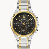 98A301 Reloj Bulova Curv de caballero pulsera de metal