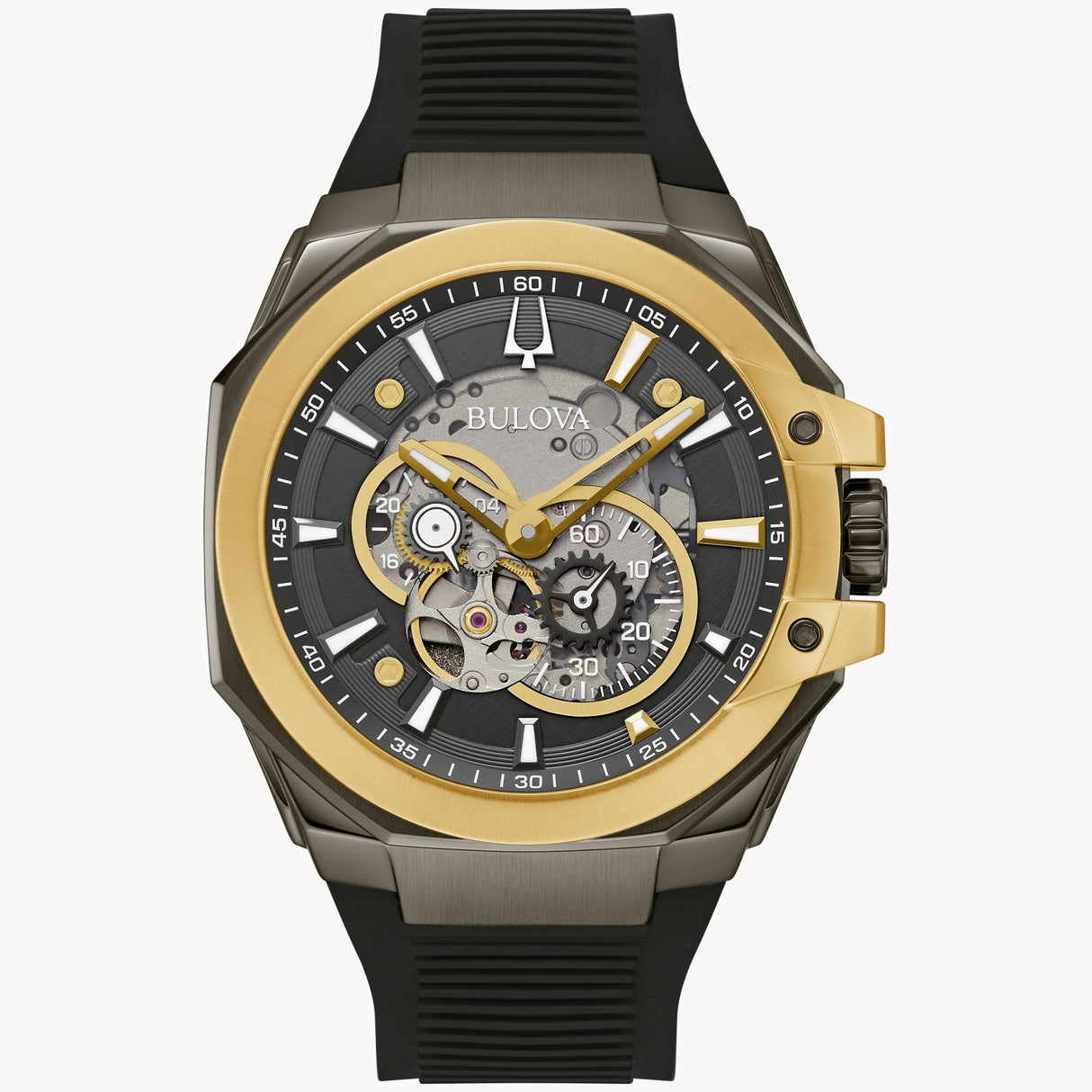 98A310 Reloj Bulova de caballero pulsera de caucho