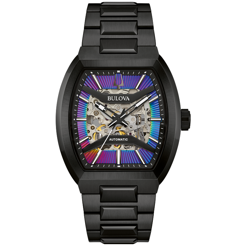 98A320 Reloj Bulova Maquina Automático de hombre correa de metal