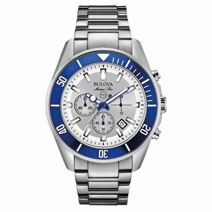 98B204 Bulova Marine Star reloj de caballero correa de metal