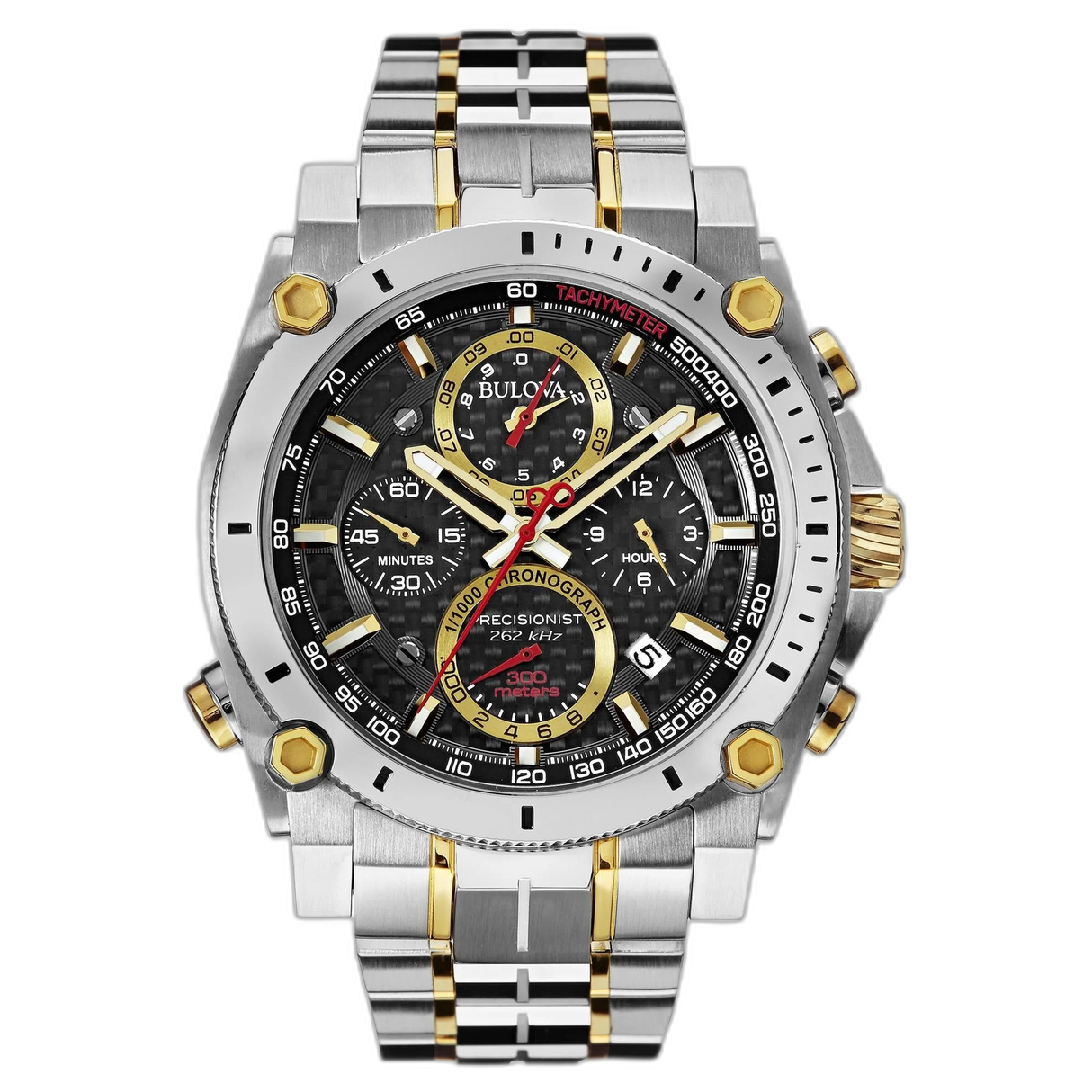 98B228 Reloj Bulova Precisionist de hombre pulsera de metal