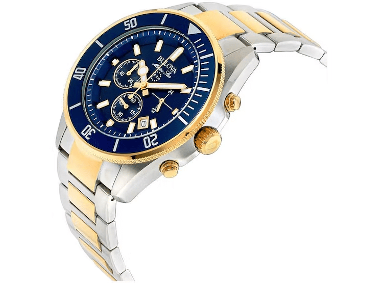 98B230 Reloj Bulova de caballero pulsera de metal