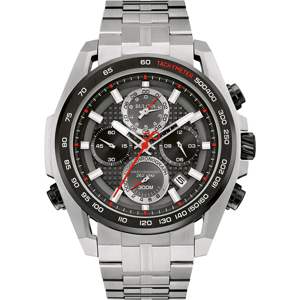98B270 Reloj Bulova Icon de hombre pulsera de metal 48 mm