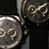 98B277 Reloj Bulova Marine Star de hombre pulsera de piel